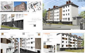 Amélioration de la performance énergétique de logements collectifs Agglo de Rouen